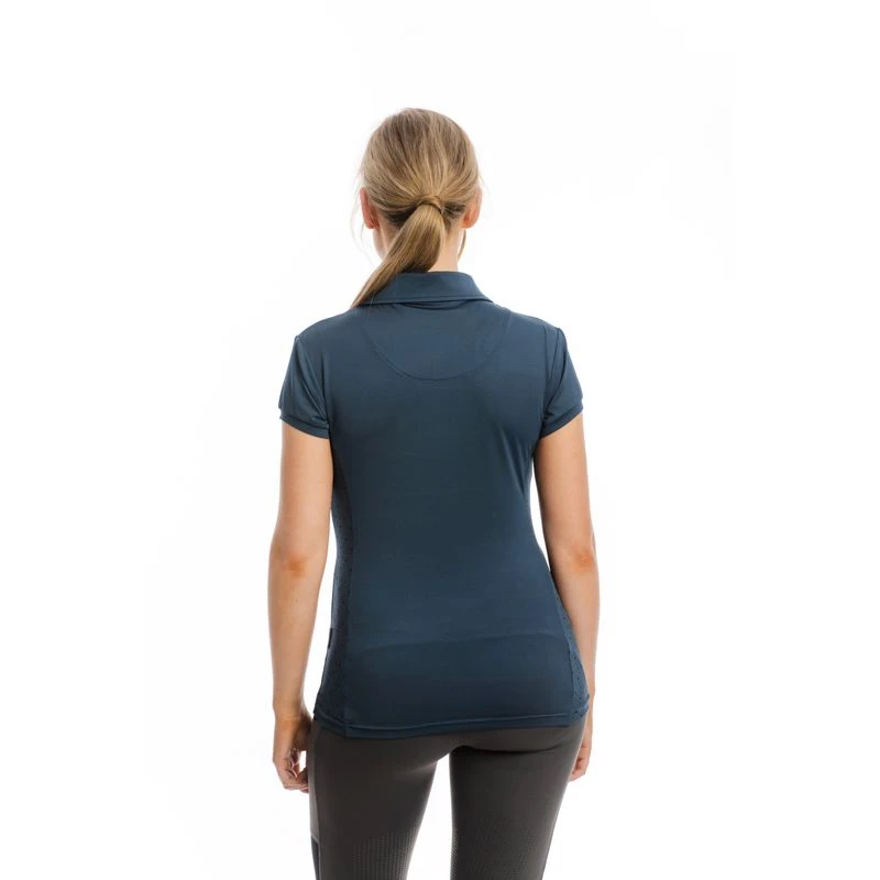 Horseware Women's Orla Technical Polo - Navy 2 Horseware Women's Orla Technical Polo - Navy - Image 2