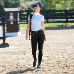 Horze Women's Nordic Performance Full Seat Breeches - Black