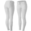 Horze Kids' Grand Prix Full Seat Breeches - White