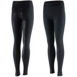 Horze Kids' Madison Full Seat Tights - Black