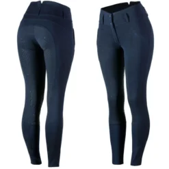 Horze Women's Daniela Full Seat Breeches - Dark Navy