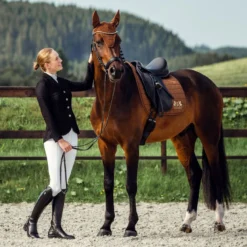 B Vertigo Women's Gabrielle Mesh Show Jacket - Black -Ovation || Dublin Officials 384744 800 800