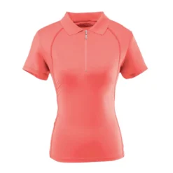 Ovation Women's Thesie Short Sleeve Tech Shirt - Summer Peach