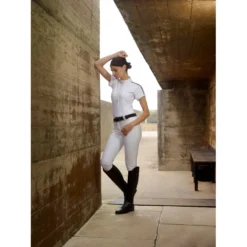 Alessandro Albanese Women's Evora Short Sleeve Competition Shirt - White 6 Alessandro Albanese Women's Evora Short Sleeve Competition Shirt - White -Ovation || Dublin Officials 398862 800 800