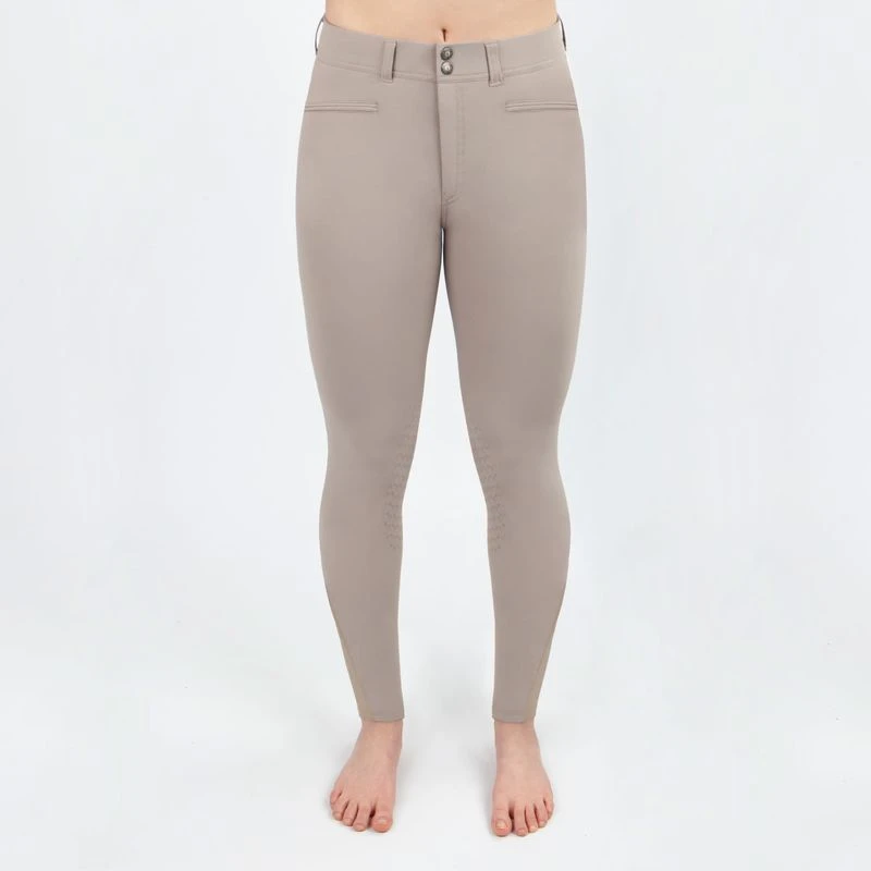 Irideon Women's Camber Knee Patch Breeches - Classic Tan 1 Irideon Women's Camber Knee Patch Breeches - Classic Tan