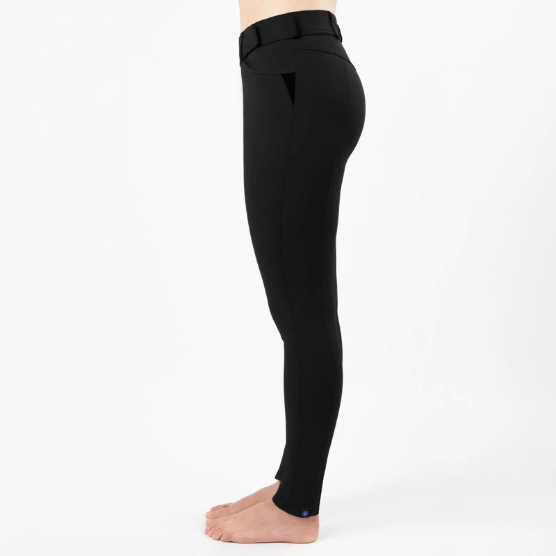 Irideon Women's Cadence Elite Rival Knee Patch Breeches - Black 1 Irideon Women's Cadence Elite Rival Knee Patch Breeches - Black