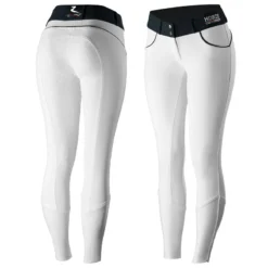 Horze Women's Nordic Performance Full Seat Breeches - White