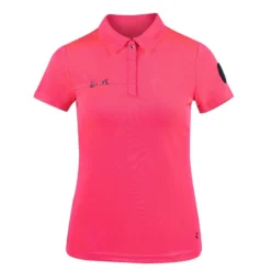 Horze Women's Denise Functional Polo Shirt - Pink -Ovation || Dublin Officials 416542 800 800