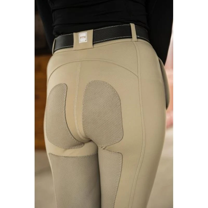FITS Women's PerforMAX Zip Full Seat Breeches - Sahara 1 FITS Women's PerforMAX Zip Full Seat Breeches - Sahara