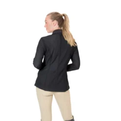 Ovation Women's Signature AirFlex 3-Button Show Coat - Black -Ovation || Dublin Officials 422650 800 800