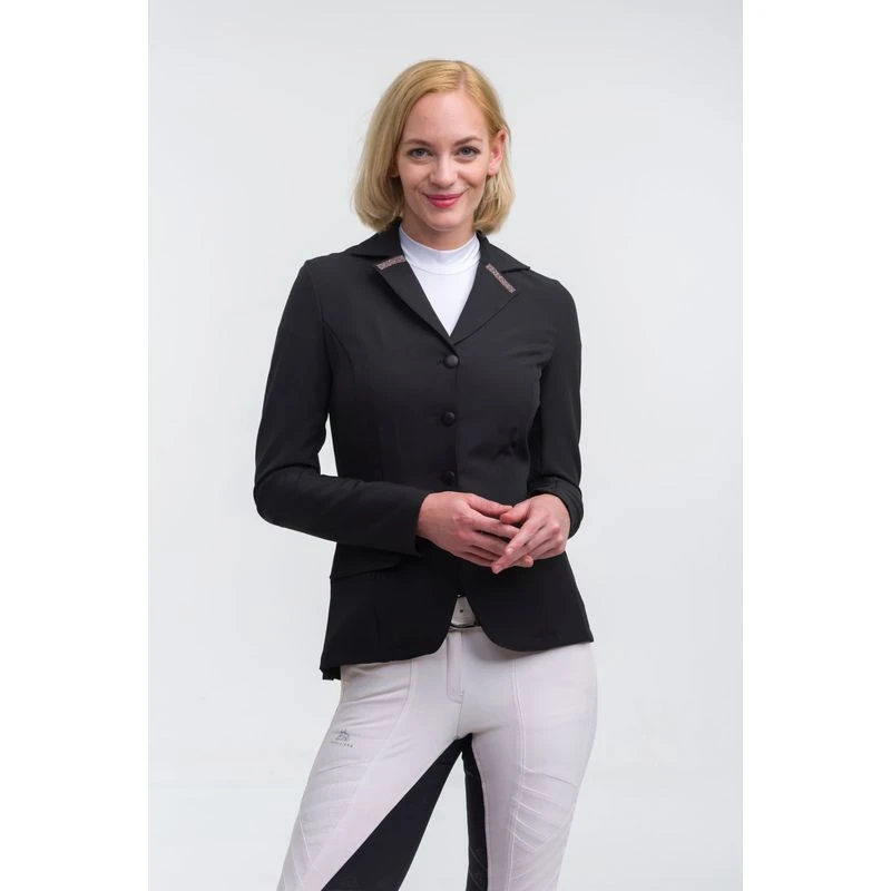 Cavalliera Women's Rose Gold Purity Show Jacket - Black 1 Cavalliera Women's Rose Gold Purity Show Jacket - Black