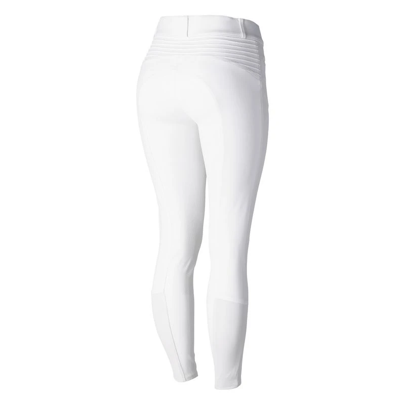 B Vertigo Women's Drea Silicone Full Seat Breeches - White 5 B Vertigo Women's Drea Silicone Full Seat Breeches - White - Image 5