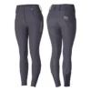 B Vertigo Women's Dianne Thermo Full Seat Breeches - Periscope Dark Grey