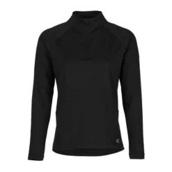 Horze Women's Nadia Training Shirt W/Phone Pocket - Black
