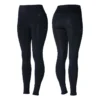 Horze Women's Roselina Full Seat Tights W/Crystal Details - Dark Dark Blue