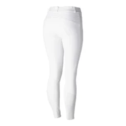 B Vertigo Women's Drea Silicon Knee Patch Breeches - White -Ovation || Dublin Officials 478222 800 800