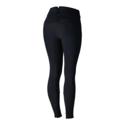 Horze Women's Angela High Waist Silicone Knee Patch Breeches - Dark Navy -Ovation || Dublin Officials 478517 800 800