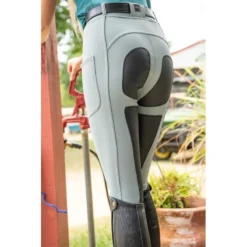 FITS Women's All Season Full Seat 2 Pocket Breeches - Moss