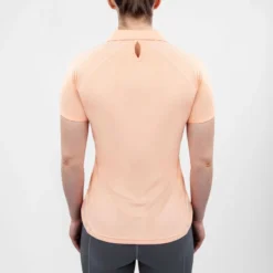 Irideon Women's Air-Tech Polo Shirt - Radiant Peach -Ovation || Dublin Officials 481787 800 800