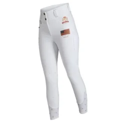 Shires Aubrion Women's Team Breeches - White