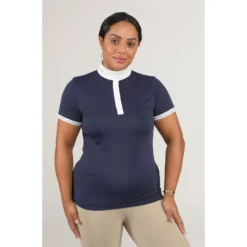 Shires Aubrion Women's Chester Show Shirt - Navy -Ovation || Dublin Officials 503959 800 800