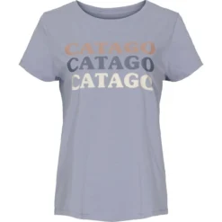 Catago Women's Touch Short Sleeve Tee Shirt - Eventide