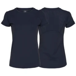 Catago Women's Sade Short Sleeve Tee Shirt - Midnight Navy