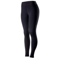Horze Women's Madison Silicone Grip Knee Patch Tights - Dark Navy -Ovation || Dublin Officials 530243 800 800
