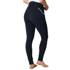 Horze Women's Della Knee Patch Breeches - Dark Navy -Ovation || Dublin Officials 530507 800 800