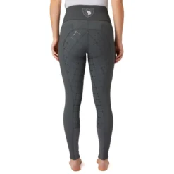Horze Women's Desiree Full Seat Breeches - Charcoal Grey -Ovation || Dublin Officials 530615 800 800