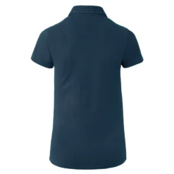Horze Women's Lia Organic Cotton Polo - Obscure Night Dark Blue -Ovation || Dublin Officials 531736 800 800