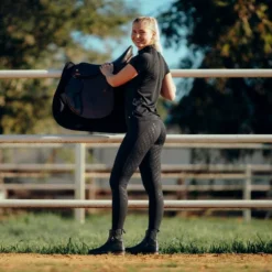 Horze Women's Nadia 4-Pocket Full Seat Tights - Black -Ovation || Dublin Officials 541446 800 800