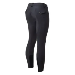 Horze Men's Damien Knee Patch Breeches - Dark Navy