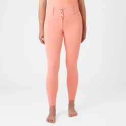 Horze Women's Minka Flex Firming Full Seat Breeches - Peach Amber Pink -Ovation || Dublin Officials 543174 800 800