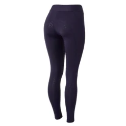 Horze Women's Tessa Full Seat Riding Tights - Peacoat Dark Blue