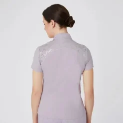 Horze Women's Kaitlin Short Sleeved Performance Shirt W/ Flower Print - Orchid Hush 7 Horze Women's Kaitlin Short Sleeved Performance Shirt W/ Flower Print - Orchid Hush -Ovation || Dublin Officials 543347 800 800