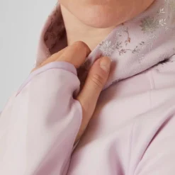 Horze Women's Kaitlin Turtleneck Sweater W/ Flower Design - Orchid Hush -Ovation || Dublin Officials 544042 800 800