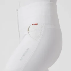 B Vertigo Women's Natalia Full Seat Breeches W/Lace Detail - White 6 B Vertigo Women's Natalia Full Seat Breeches W/Lace Detail - White -Ovation || Dublin Officials 544071 800 800