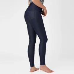 Horze Women's Katia Denim Look Full Seat Tights - Dark Blue -Ovation || Dublin Officials 547887 800 800