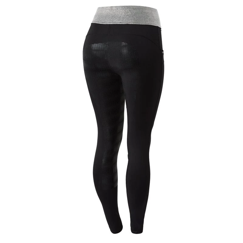 Horze Women's Radiance Tights W/Smart Pockets - Black 1 Horze Women's Radiance Tights W/Smart Pockets - Black