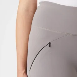 Horze Women's Danica High Waist Tights With Mesh Insert - Zinc -Ovation || Dublin Officials 548158 800 800