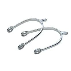 Shires 1" Neck Prince Of Wales Spurs - Stainless Steel