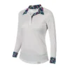 Shires Aubrion Kids' Equestrian Style Shirt - Posy Nightfall