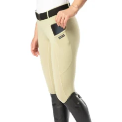 Kerrits Women's Ice Fil Full Seat Tech Tights - Tan -Ovation || Dublin Officials 568428 800 800