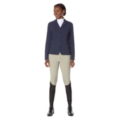 Kerrits Women's Stretch Competitor Koat 3 Snap - Navy -Ovation || Dublin Officials 569415 800 800