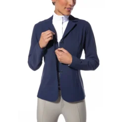 Kerrits Women's Stretch Competitor Koat 3 Snap - Navy -Ovation || Dublin Officials 569416 800 800