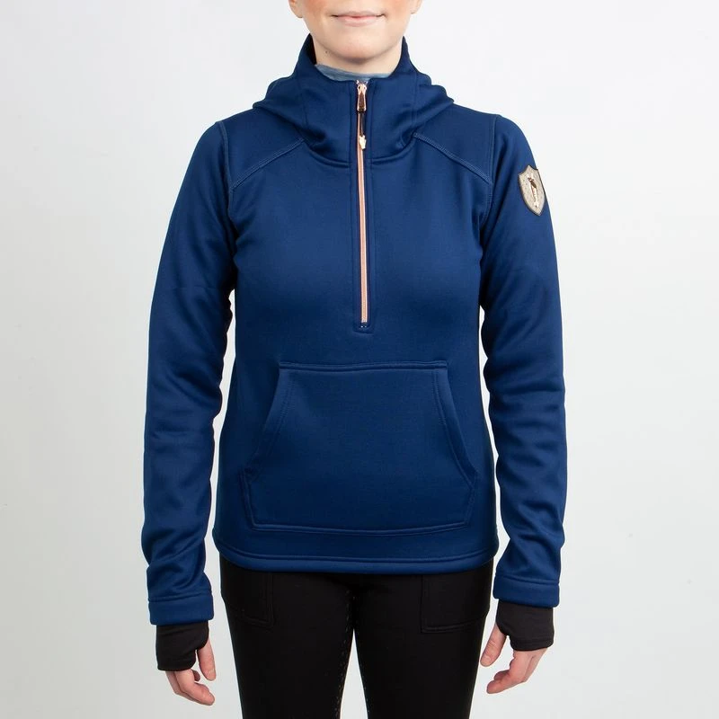 Irideon Women's Fjord Fleece Hoodie - Macaw 2 Irideon Women's Fjord Fleece Hoodie - Macaw - Image 2