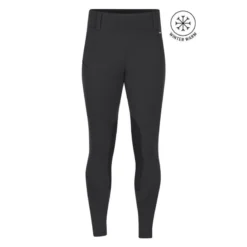 Kerrits Women's Sit Tight Wind Pro Knee Patch Tights - Black