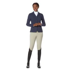 Kerrits Women's Crossover II Knee Patch Breeches - Sand -Ovation || Dublin Officials 576943 800 800