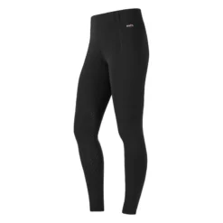 Kerrits Women's Power Stretch Knee Patch Pocket Tights - Black -Ovation || Dublin Officials 577718 800 800